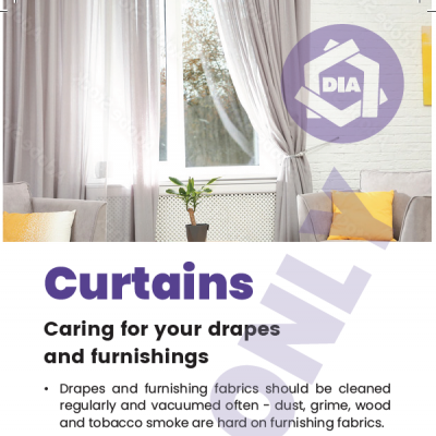 Point of sale brochure - Curtains