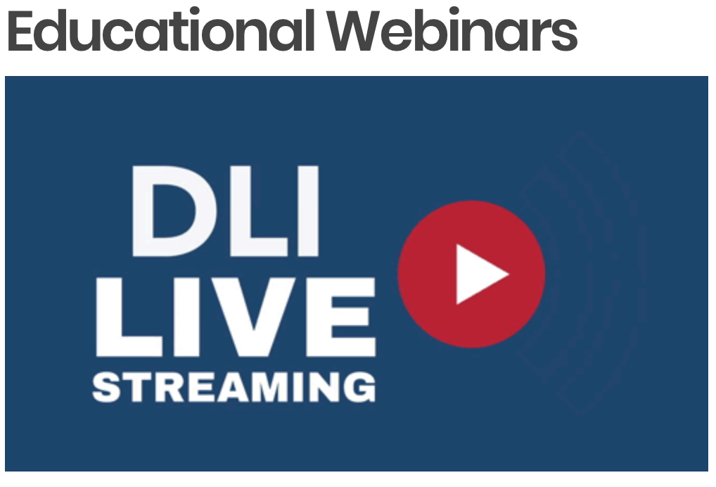 COVID-19 - DLI series of training videos