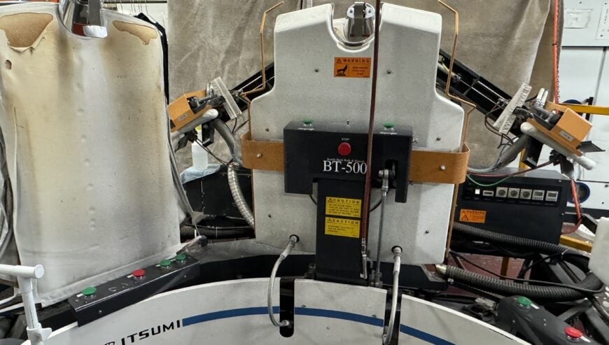 Itsumi double buck shirt machine